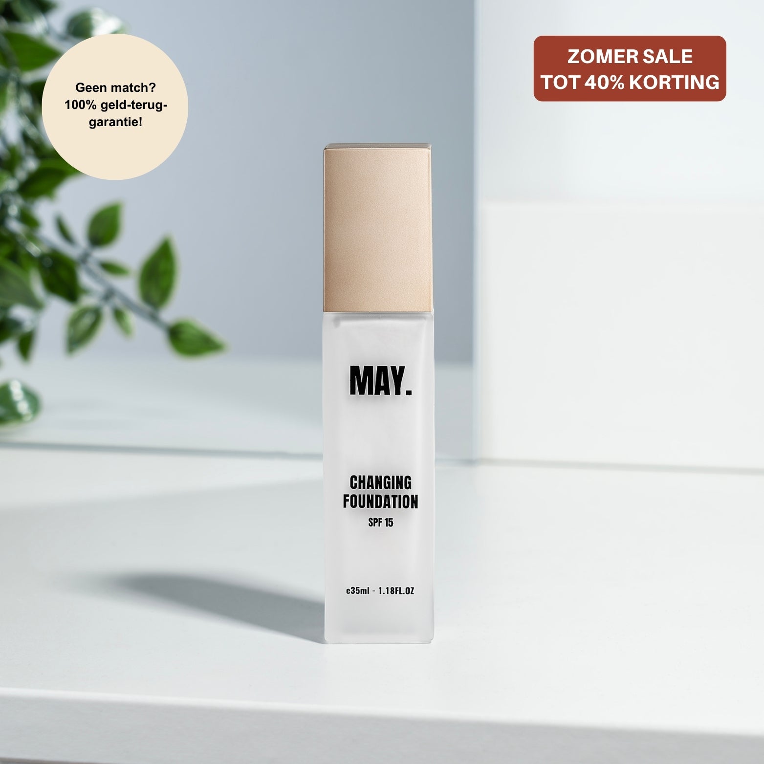 Changing Foundation - Tijdelijk 1+1 GRATIS