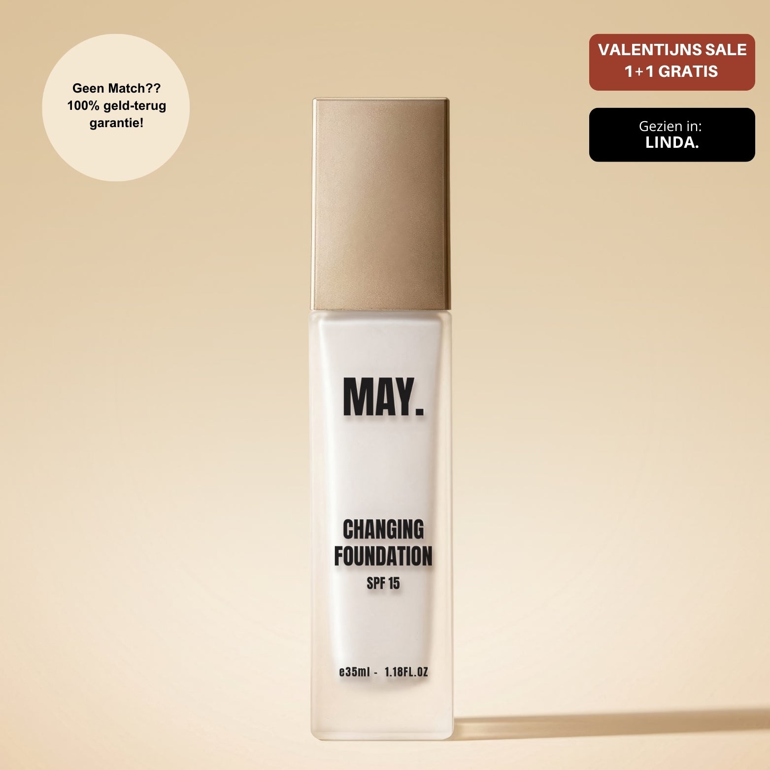 Changing Foundation - Tijdelijk 1+1 GRATIS