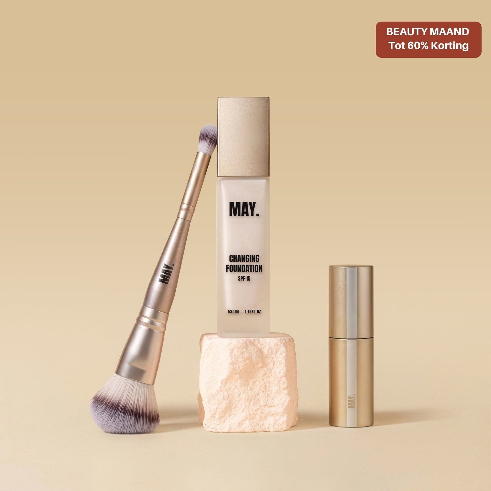 Velvet red, natural nude, blossy pink