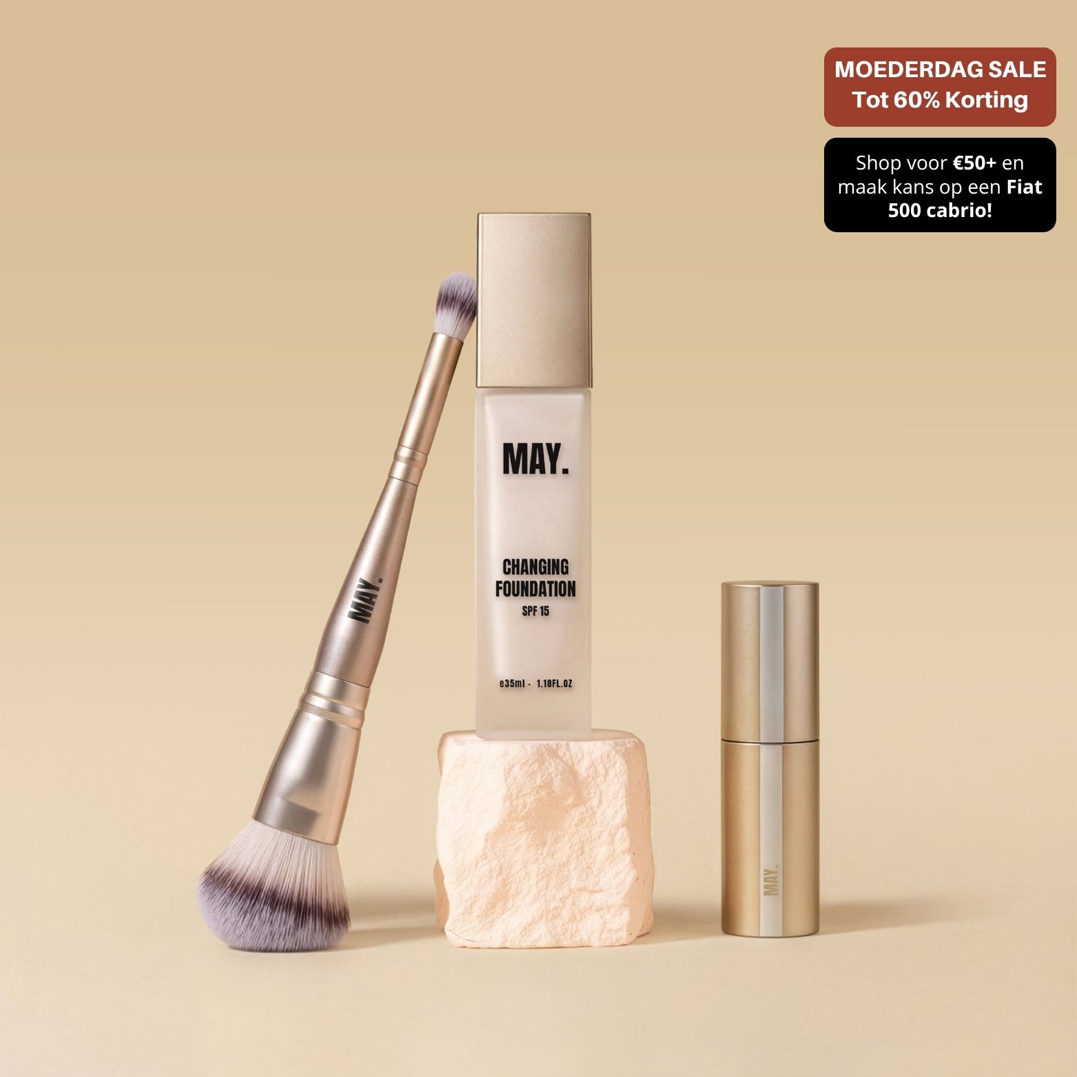 Velvet red, natural nude, blossy pink