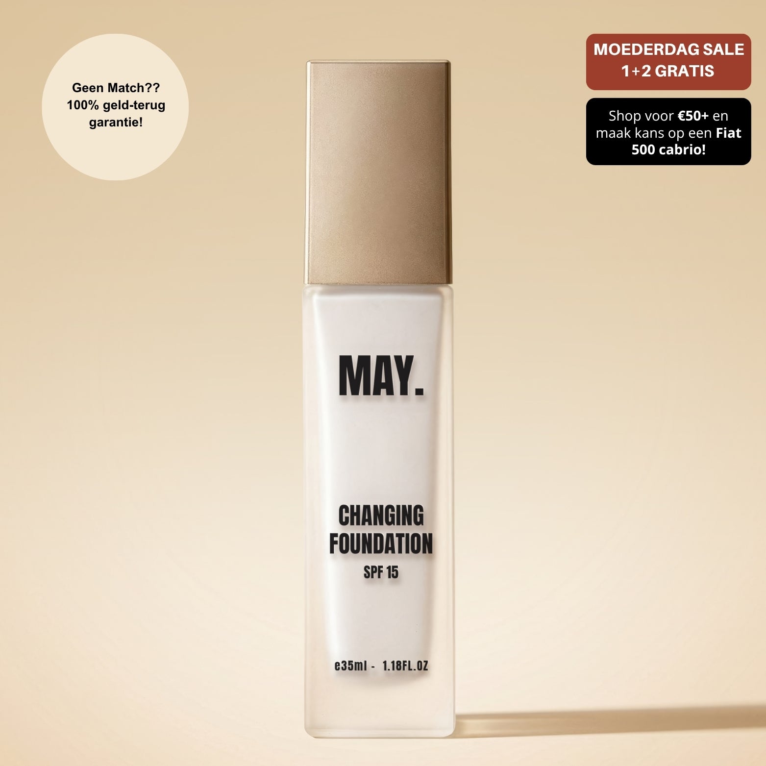 Changing Foundation - Tijdelijk 1+2 GRATIS