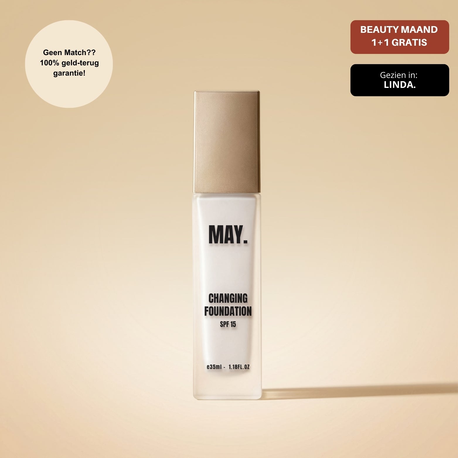 Changing Foundation - Tijdelijk 1+1 GRATIS