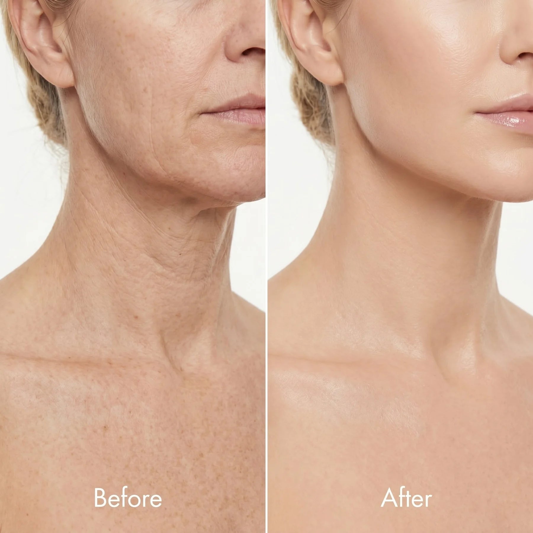 5. Fixes crepey neck skin