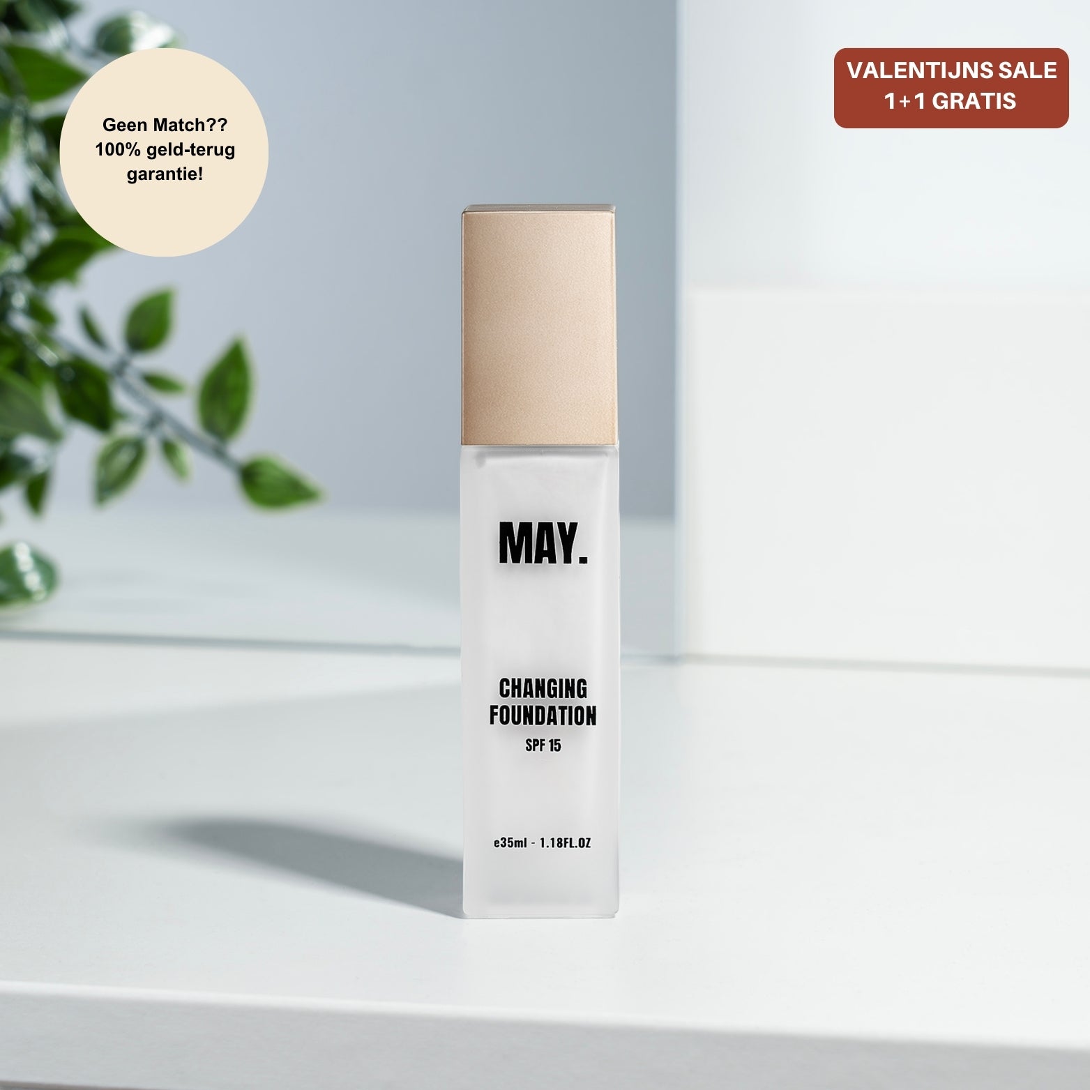 Changing Foundation - Tijdelijk 1+1 GRATIS