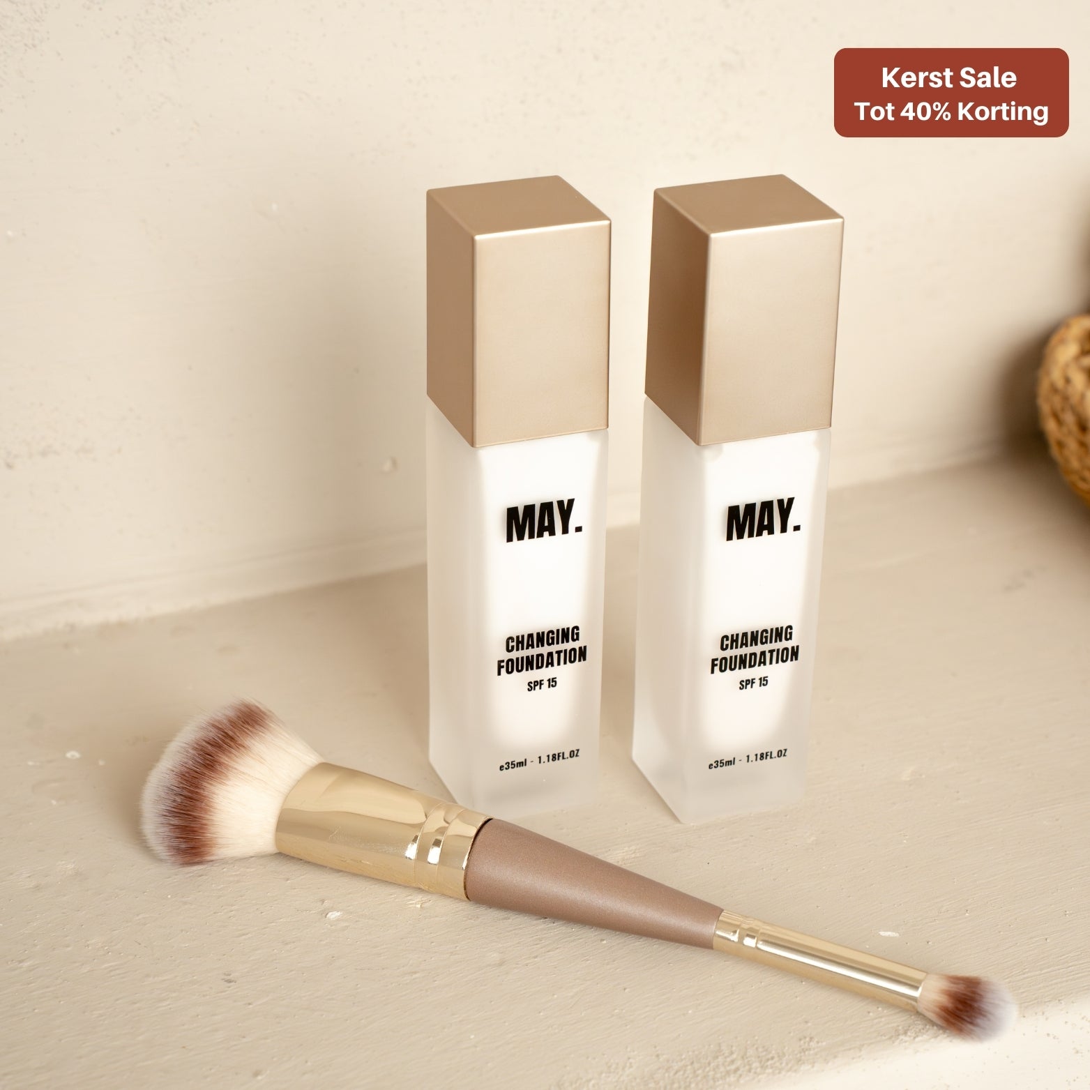 2-in-1 Make-up & Contourborstel